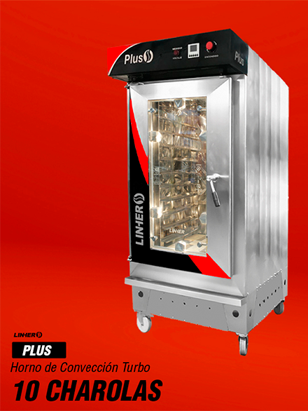 Horno linher plus 10 charolas