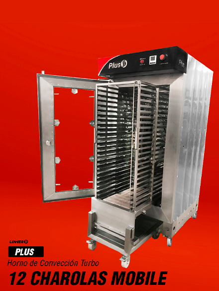 Horno linher plus 12 charolas