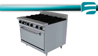 Estufas con horno asber linea premium
