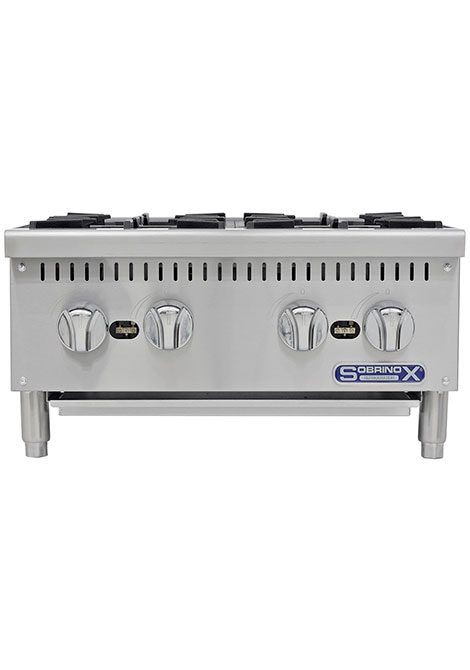 parrilla 4 quemadores