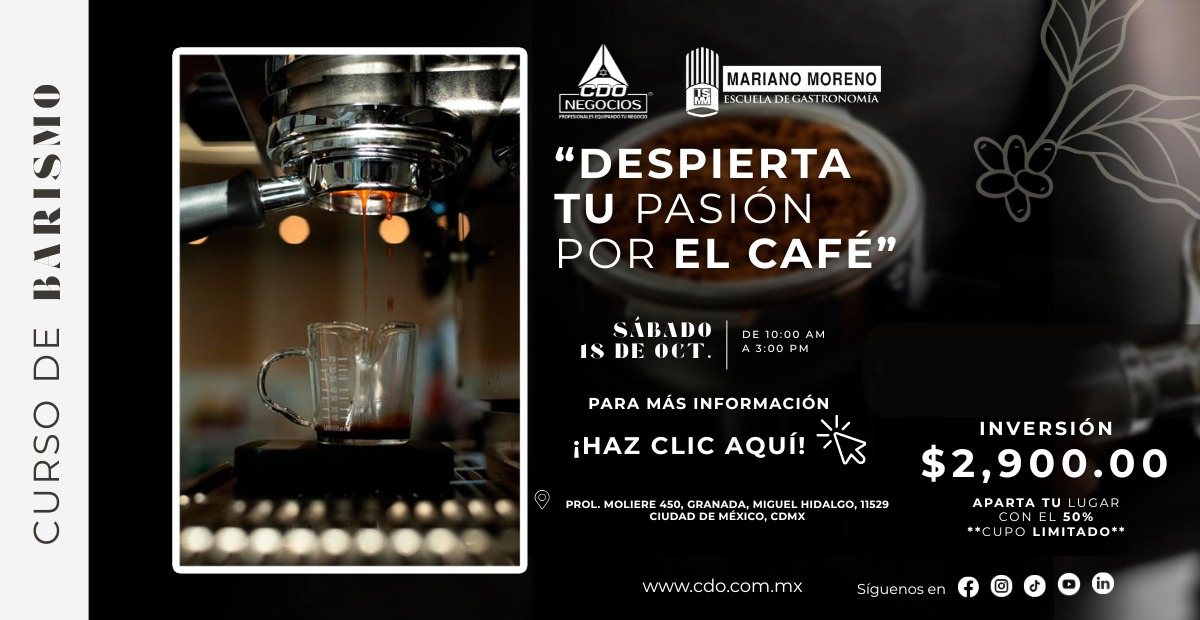 Curso basico de barismo imparte Marisol Barista
