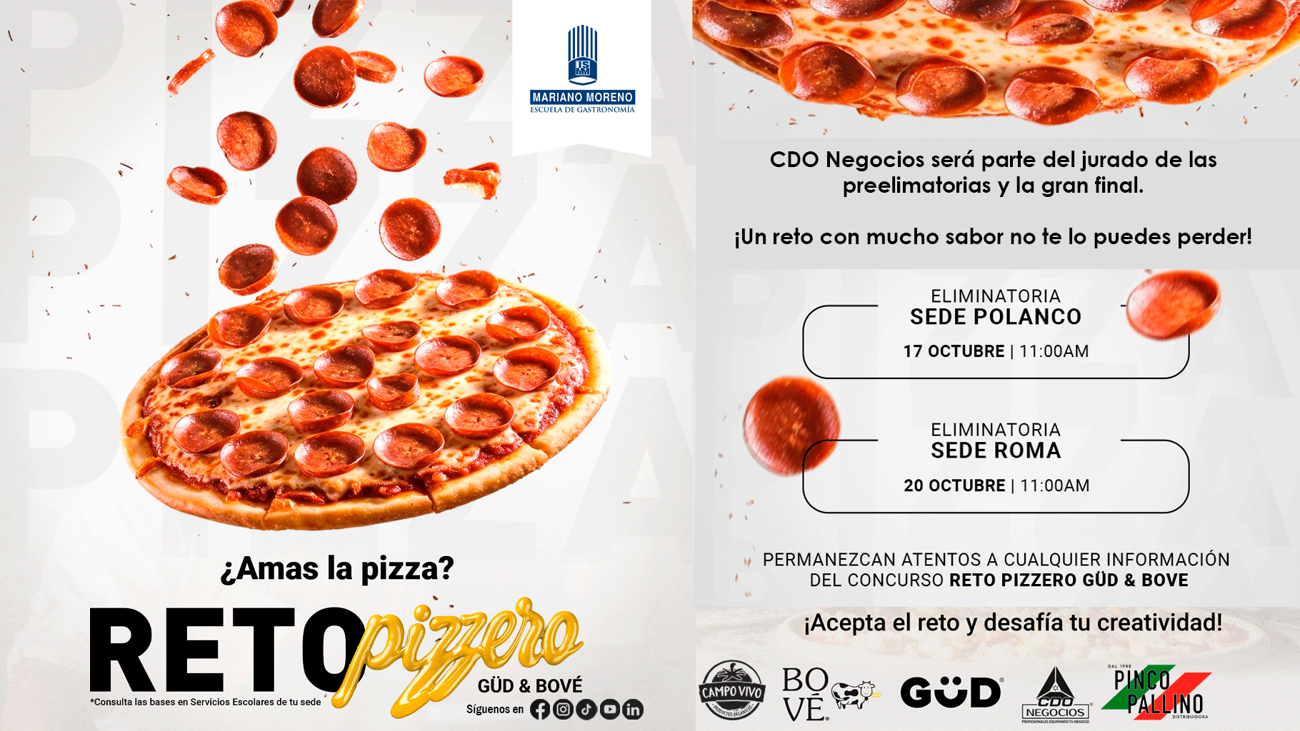 reto pizzero escuela de gastronomia mariano moreno cdo negocios