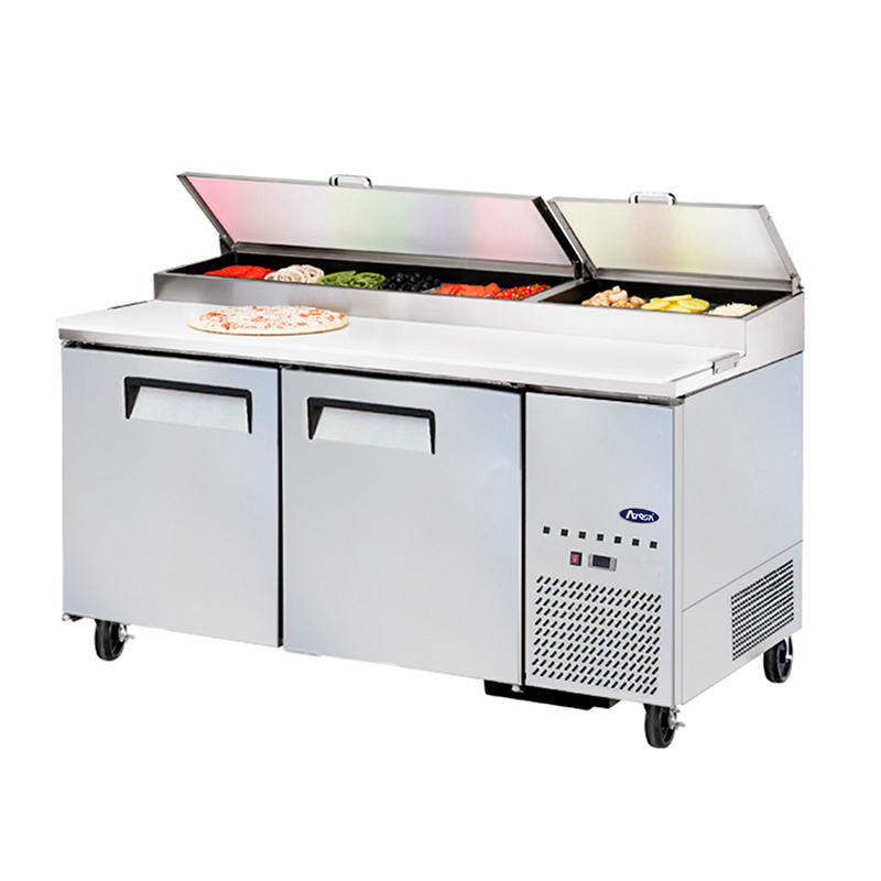 Mesa para preparar pizzas