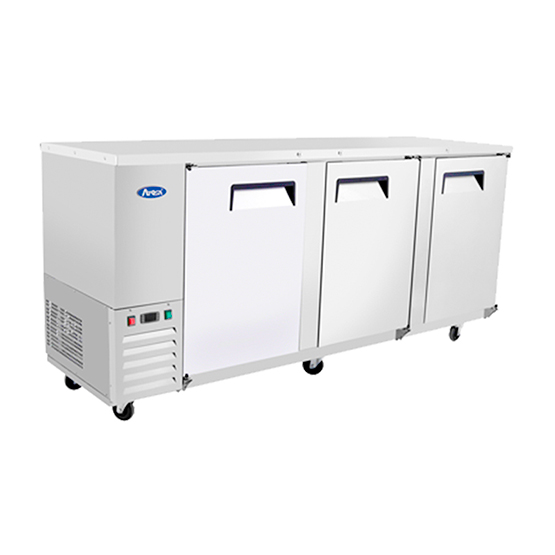 Mesa refrigerada contra barra
