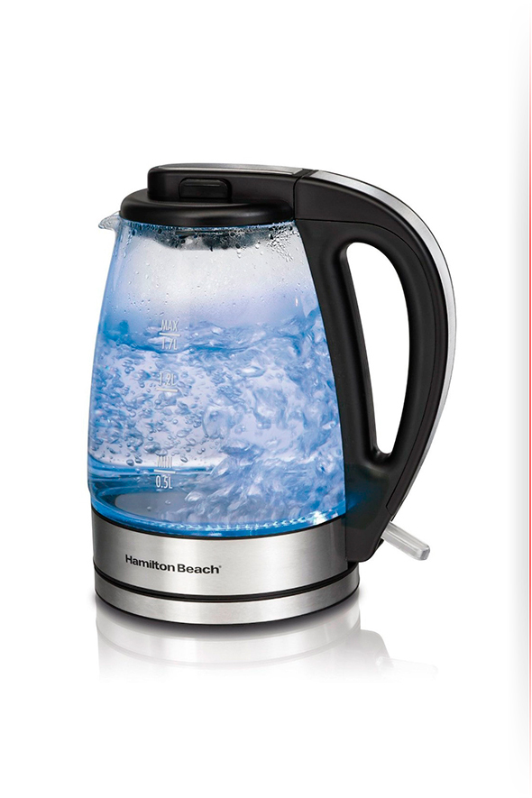 tetera de vidrio 40865 tetera hamilton beach