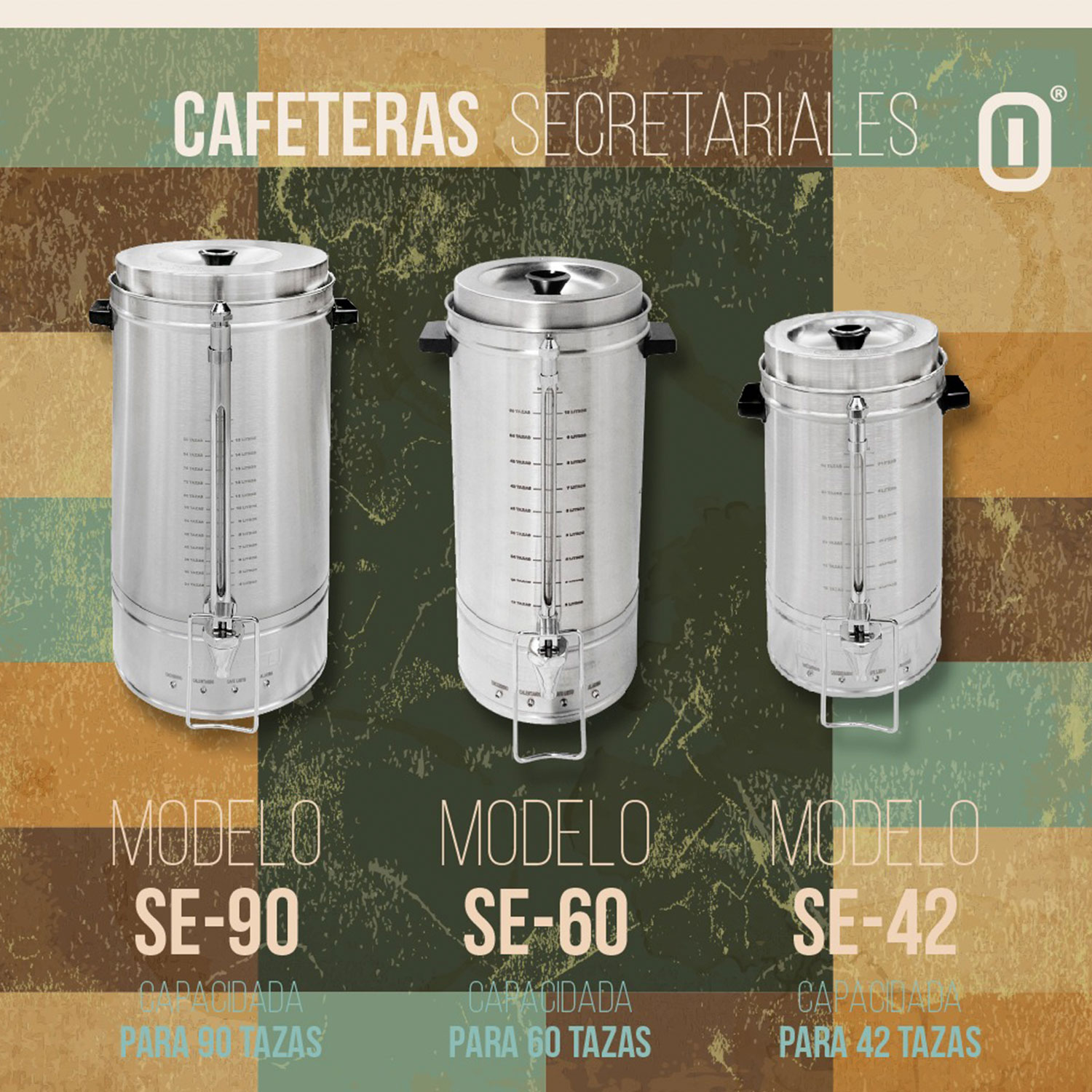 Cafetera secretarial international 42 - 60 - 90 tazas