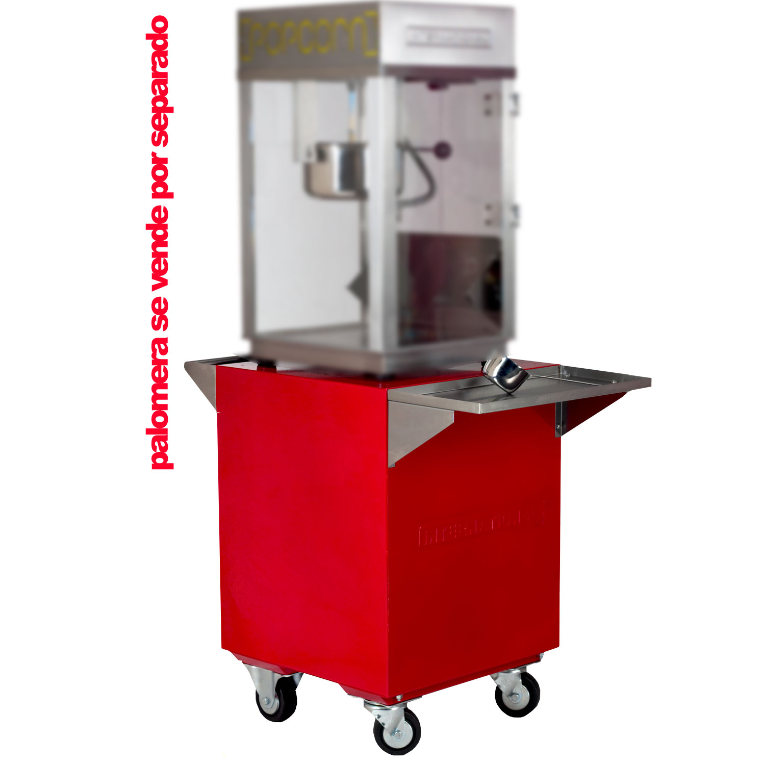 carro gabinete para maquina para hacer palomitas international
