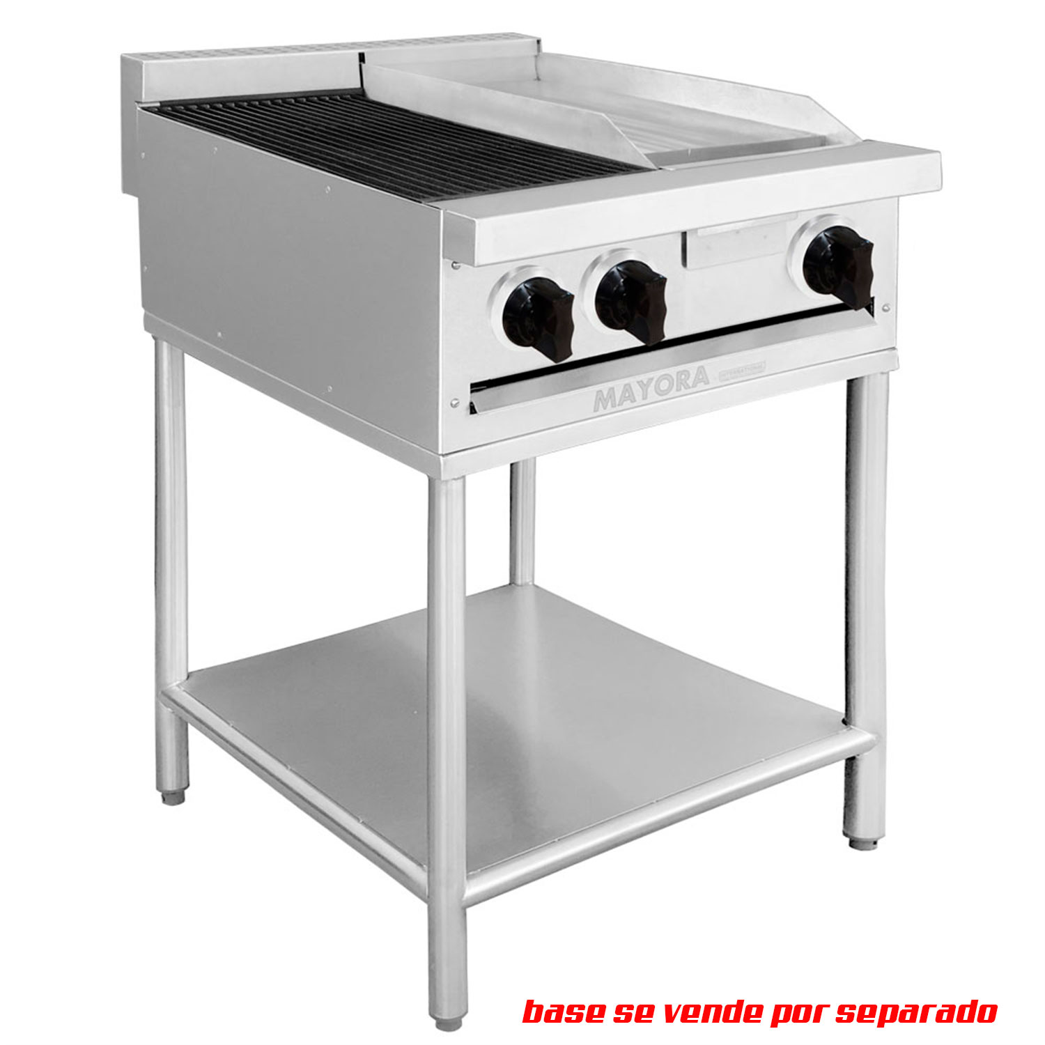 Estufa modular asador + plancha international - Mayora
