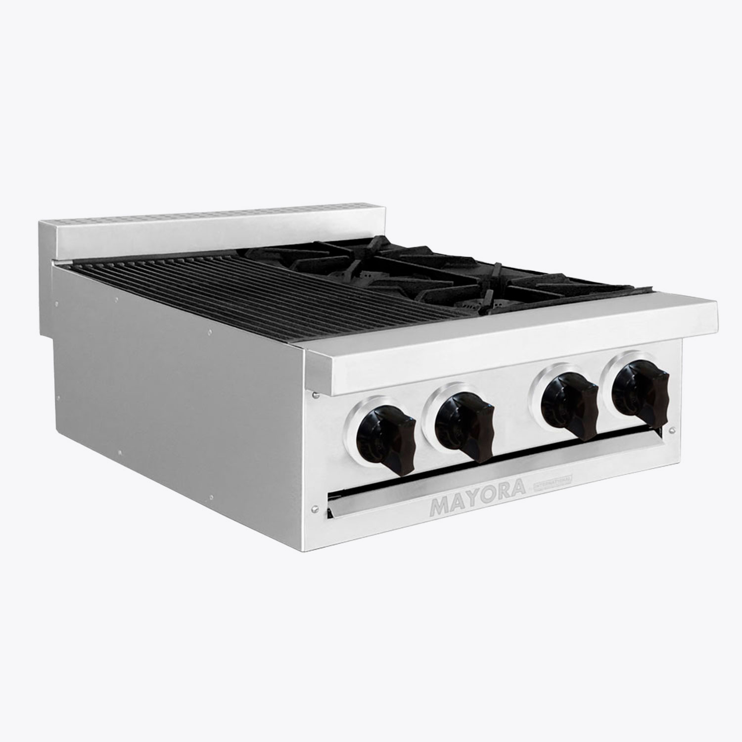 Estufa modular asador + quemadores international - Mayora