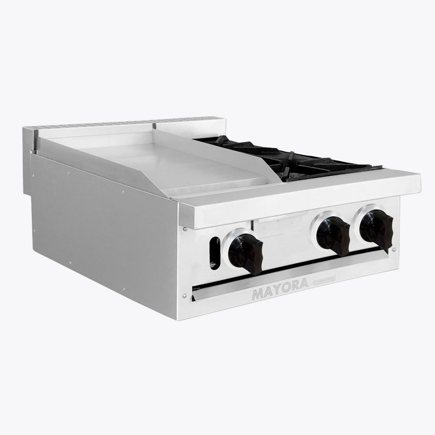 Estufa modular plancha + quemador international - Mayora