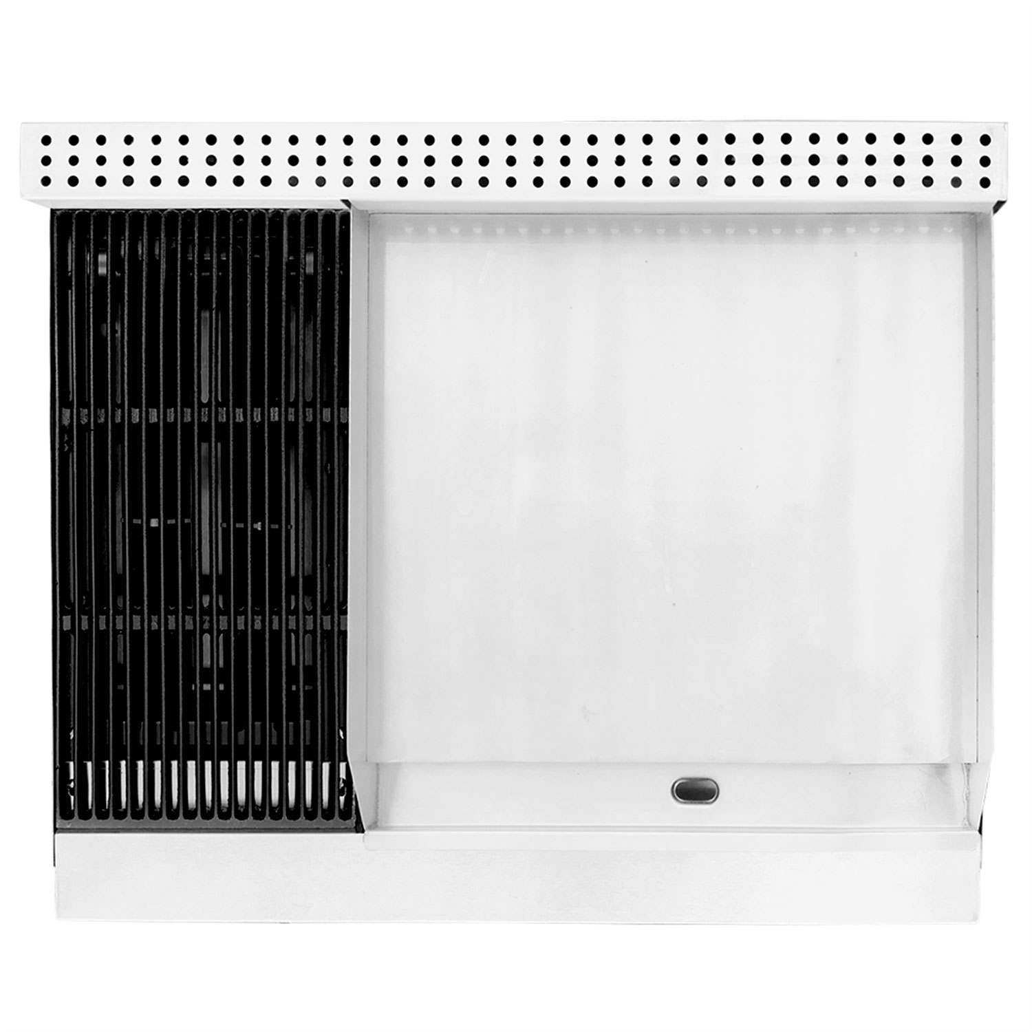 Estufa modular 1 seccion de asador + 2 secciones de plancha international - Mayora