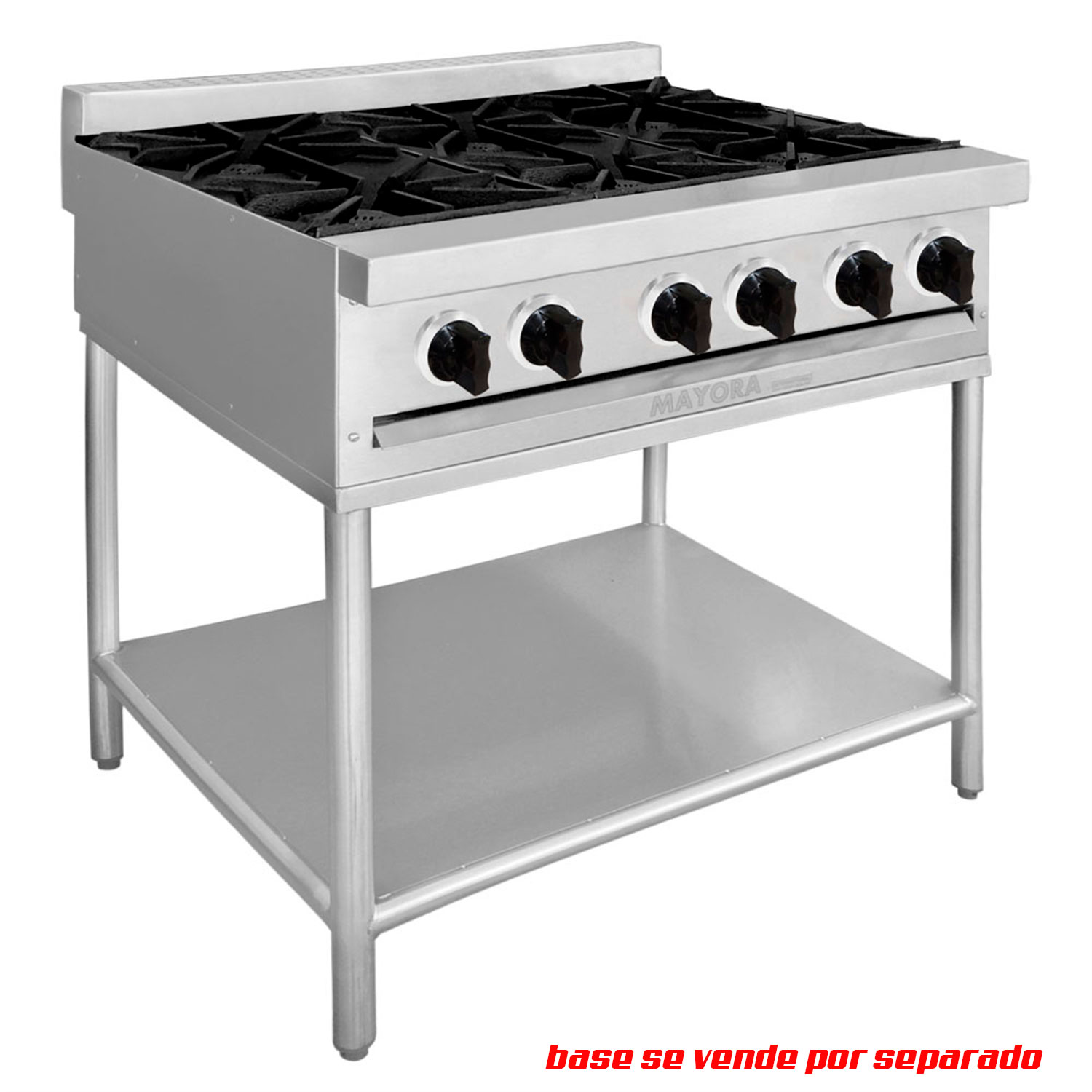 Estufa modular triple seccion de quemadores international - Mayora