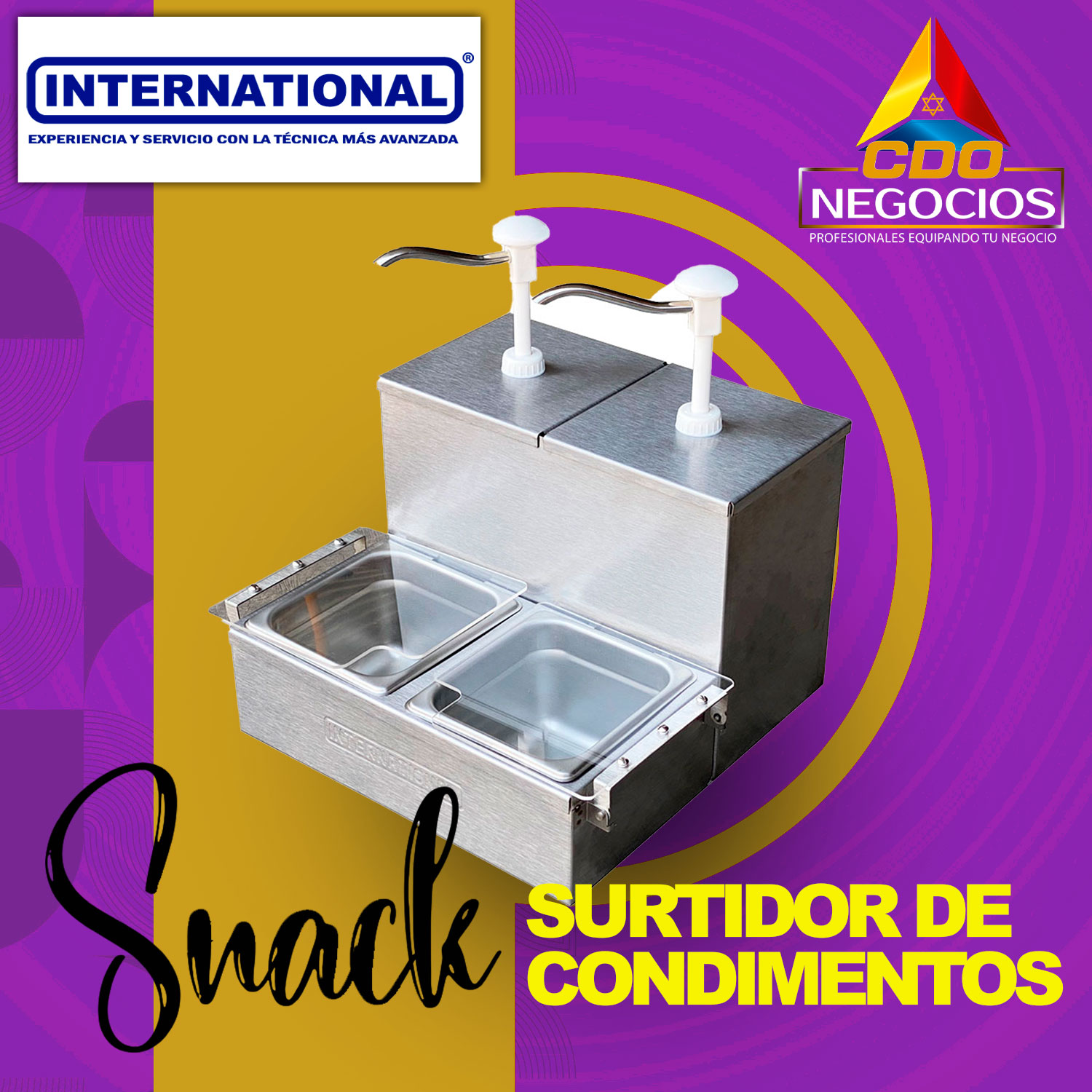 Surtidor de condimento SC-2 international