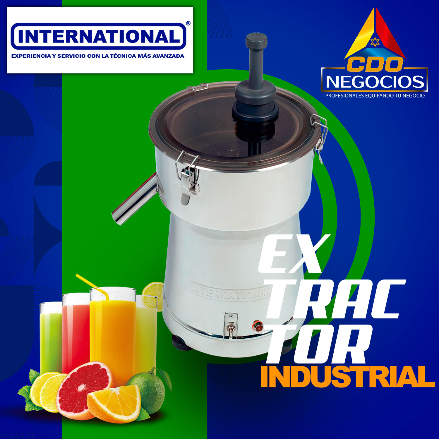 Extractor de jugos international