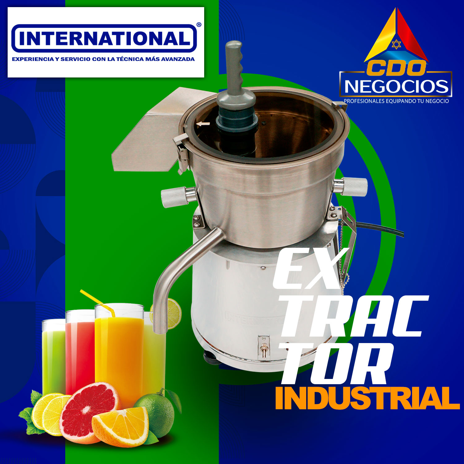 Extractor de jugos international