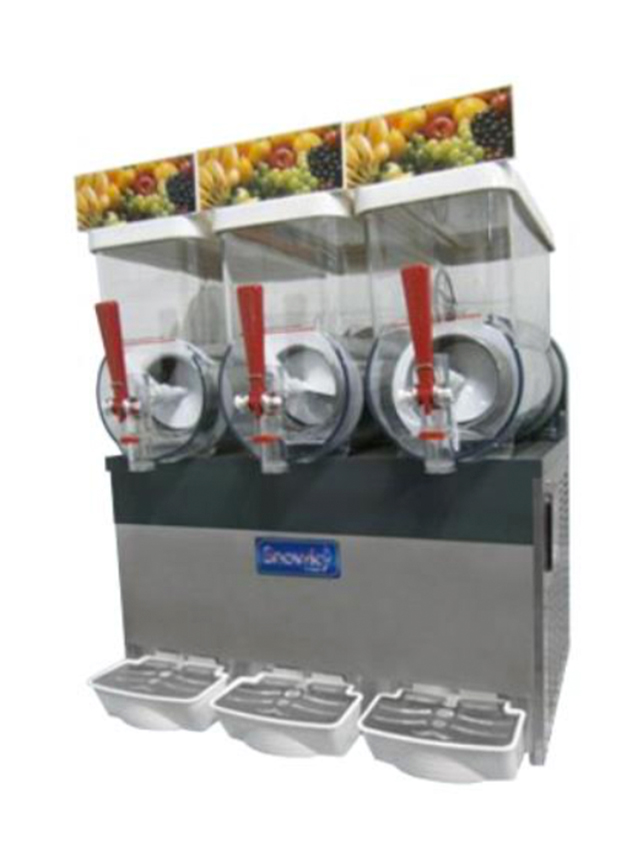 GRANITA CON 3 TAZÓNES DE 15 LITROS MARCA MIGSA MODELO NL-XRJ-15X3