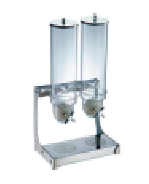 DESPACHADOR DE CEREALES 2 CILINDROS CON CAPACIDAD DE 4 LITROS CADA UNO MARCA MIGSA MODELO DC-MP-2
