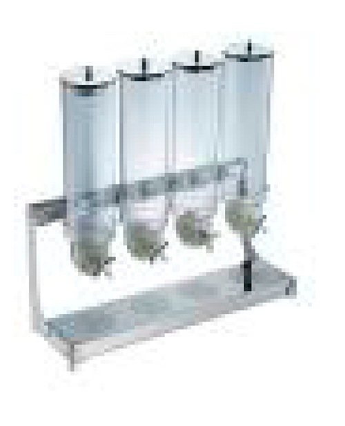DESPACHADOR DE CEREALES 4 CILINDROS CON CAPACIDAD DE 4 LITROS CADA UNO MARCA MIGSA MODELO DC-MP-4