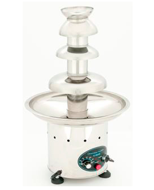 FUENTE DE CHOCOLATE PROFESIONAL DE 4 CASCADAS MARCA MIGSA MODELO HE-CF-24A