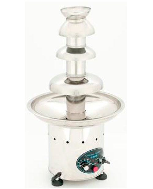 FUENTE DE CHOCOLATE PROFESIONAL DE 4 CASCADAS MARCA MIGSA MODELO HE-CF-26A