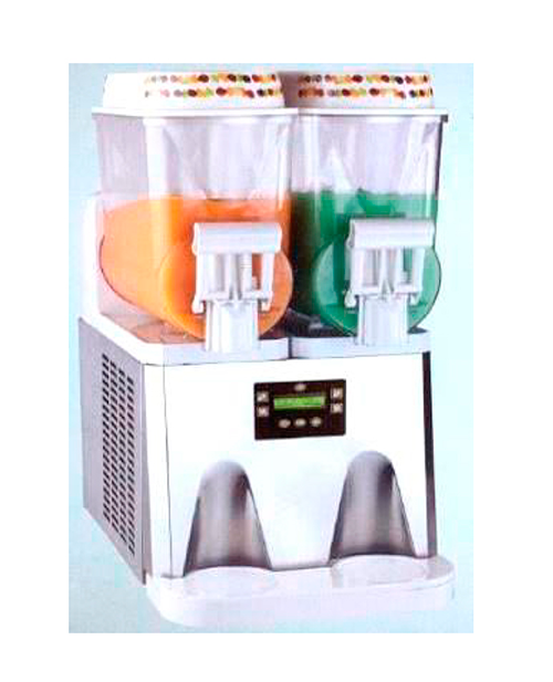 GRANITA 2 TAZONES DE 12 LTS. DIGITAL MARCA MIGSA MODELO NL-XRJ-12X2M