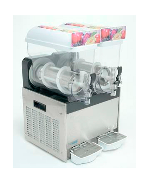 GRANITA 2 TAZÓNES DE 15 LTS. CADA UNO MARCA MIGSA MODELO NL-XRJ-15X2