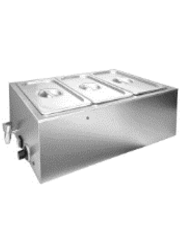 BAÑO MARIA ELÉCTRICO CON 3 INSERTOS TERCIOS MARCA MIGSA MODELO AH-ZCK165AT-3