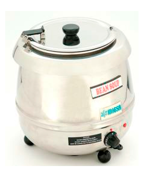 CALENTADOR ELÉCTRICO DE SOPAS EN ACERO INOXIDABLE 9 LITROS MARCA MIGSA MODELO AH-SB6000S