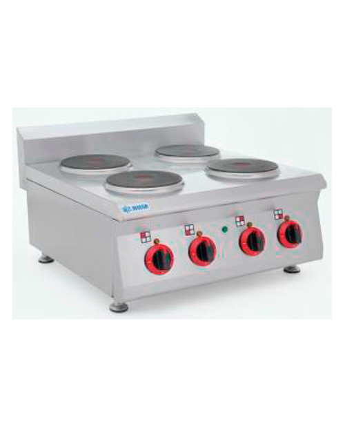 PARRILLA ELÉCTRICA CON 4 PLATOS CALIENTES MARCA MIGSA MODELO FB-BN600-E603
