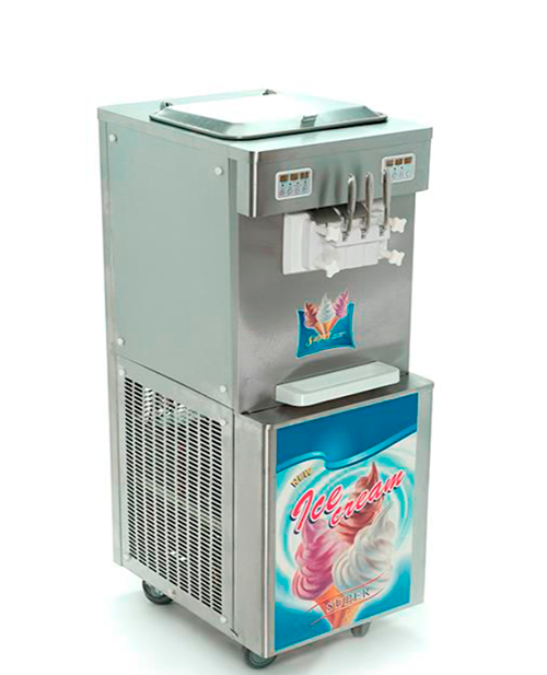 Máquina de helado suave 2 sabores tc-bqls36-m