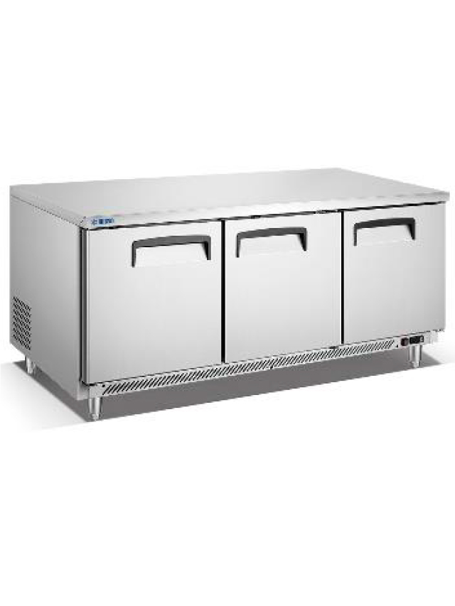 Mesa fria refrigerada 3 puertas be-cu-48c-2