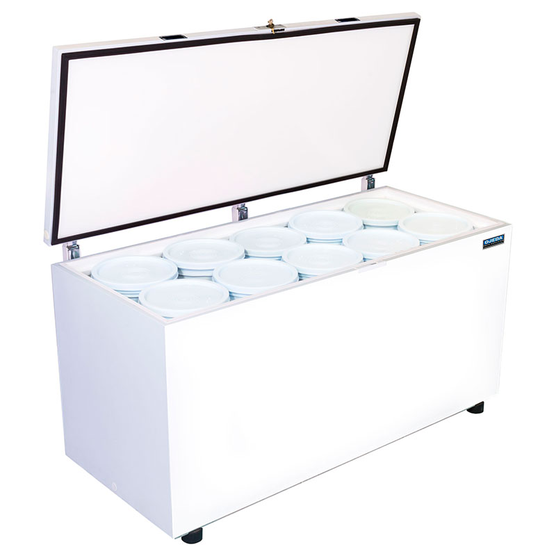 Congelador tapa cofre chc-18