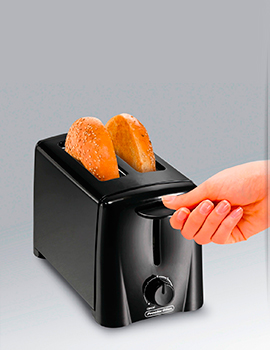 tostador color negro para pan