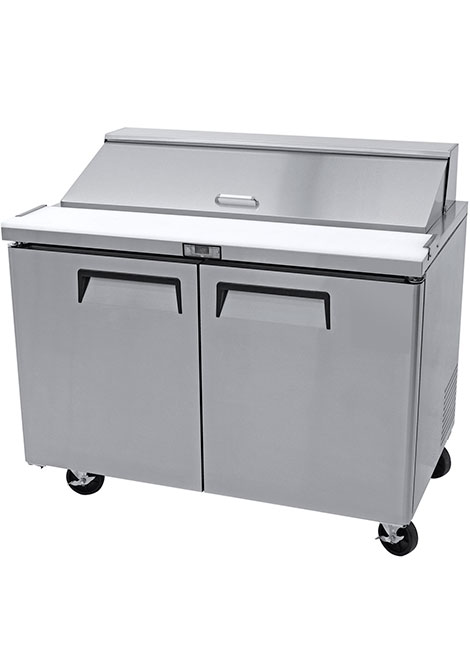 Mesa para preparar ensaladas