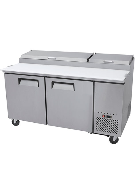 Mesa para preparar pizzas